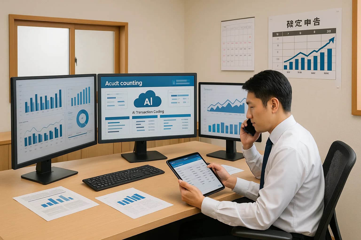 クラウド会計システム導入で業務効率70%向上